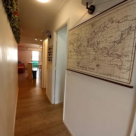 5 Pers, 2 Chambres, Parking Voiture Citadine Ou Compact Suv, Terrasse, Climatisation 戛纳